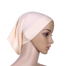 Dehnbarer, weicher Turban für Damen, atmungsaktives Kopftuch und Chemomütze für täglichen Komfort und Privatsphäre, leicht und bequem, khaki