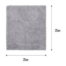 Torchons de cuisine en microfibre, 1 pièce, absorbants et à séchage rapide, réutilisables et anti-rayures, 25 x 25 cm