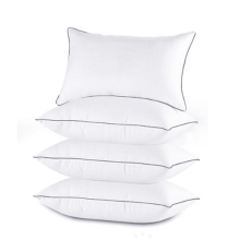 Ensemble de 4 oreillers standard, rafraîchissants et offrant un bon soutien, garnissage ultra doux en fibres synthétiques, qualité hôtelière