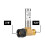 Yammee Water Hammer Arrestor Συσκευή μείωσης θορύβου με σπείρωμα 7/8 ιντσών για τουαλέτες που 3