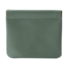 Cosmetisch tasje van lamsleer voor dames, 1 stuk, 12 x 11 cm