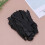 Zwarte elastische band van polyester, 1,5 cm x 20 m 3