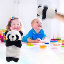 Waschbare Handpuppen für Kinder und Erwachsene – Lustige Tierpuppen für Bühne, Familienspaß und Baby-Interaktion – Pädagogisches Geschenk