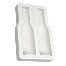 Moule à gâteau en silicone en forme de bouteille de bière pour la décoration et la cuisson des gâteaux (1 pièce)