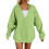 Felpa con cappuccio da donna, morbida e comoda, pullover casual a maniche lunghe, calda, ideale per l'inverno e l'autunno. 2