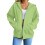 Felpa con cappuccio da donna, morbida e comoda, pullover casual a maniche lunghe, calda, ideale per l'inverno e l'autunno. 3