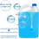100ct Car Windshield Washer Fluid Tablets – Solid Effervescent, Stain-Removing, Clear Vision, Winter Compatible with De-icer/Methanol 2