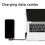 3a25cm καλώδιο φόρτισης USB σε Type C, κοντό αγκώνα, καλώδιο Micro C USB, βαθμίδα USB F5c9, γρήγορη 3