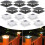 Solar Deck Post Lights – IP44 Waterproof, Touch Switch, 2