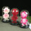 Decoração de rosa em cúpula de vidro com luz – 11x21,5cm 4