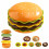 Ensemble d'assiettes à hamburger empilables – 5 ou 7 pièces 4