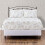 Σετ σεντονιών Chanasya Premium Floral Queen (4 τεμάχια): Επίπεδο + Σεντόνι με λάστιχο + 2 3