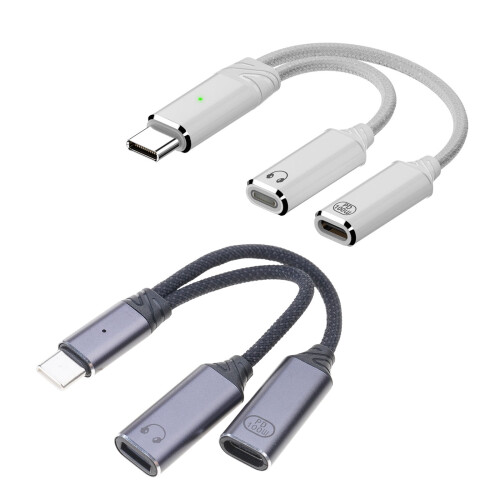USB C til Type C Adapter Type C Han til Type C Hun Stik til Mobiltelefon 1