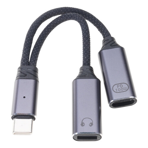 USB C til Type C Adapter Type C Han til Type C Hun Stik til Mobiltelefon 2