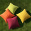Lot de 4 housses de coussin imperméables en polyester 45 x 45 cm 4