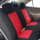 Butterfly Pattern Polyester Car Seat Covers Mint Blue 4-Pack 6