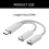 USB C til Type C Adapter Type C Han til Type C Hun Stik til Mobiltelefon 6