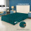 Saia para cama de casal tamanho Queen (60x80 polegadas) com queda de 16 polegadas em microfibra. 2