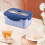 Boîte à bento micro-ondable à 3 compartiments étanche 2
