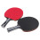 Hoch elastischer Horizontaler Tischtennisracket-Set, 2 Stück + 3 Bälle 11