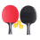 Hoch elastischer Horizontaler Tischtennisracket-Set, 2 Stück + 3 Bälle 15