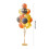 Aufblasbares Weihnachtskugel-Set mit Lichterkette (2er-Set) 4