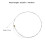 5Pcs Steel Acoustic Guitar Strings Silver Color Replacement Set with Wide Compatibility 2