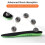 Πάτοι QIANJIA4D Cloud-Soft Comfort για άνδρες – Memory Foam, αντικραδασμικό μαξιλαράκι φτέρνας, 2