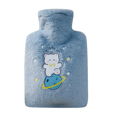 Microwaveable Hot Water Bottle BPA-Free Silicone 1 Pack 1