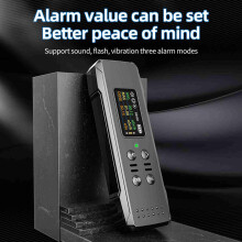 Handheld Geiger Counter 0.96" TFT, 400mAh Battery, Black/White