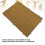Khaki Patch Display Board with Loop Surface Nylon Wall Organizer M 4