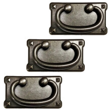 Classical Chinese Cultural Drawer Handles Metal Antique-Qinggu