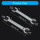 Double Open End Wrench for Underfloor Heating-27 and 29mm 3