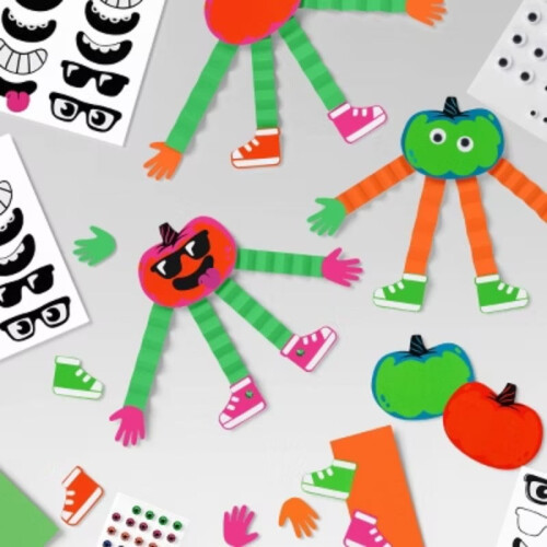 137pc Pumpkin Buddies Party Activity Kit 2