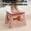 Folding Step Stool Compact Plastic Foldable Step Stool Holds Up to380 lbs,12 inches, 30cm，Anti Slip 4