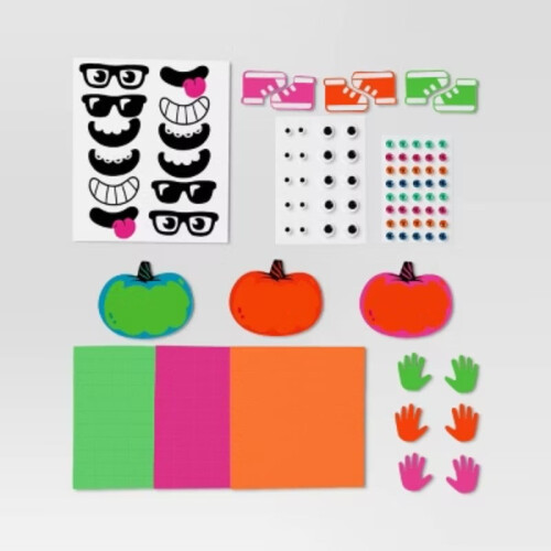 137pc Pumpkin Buddies Party Activity Kit