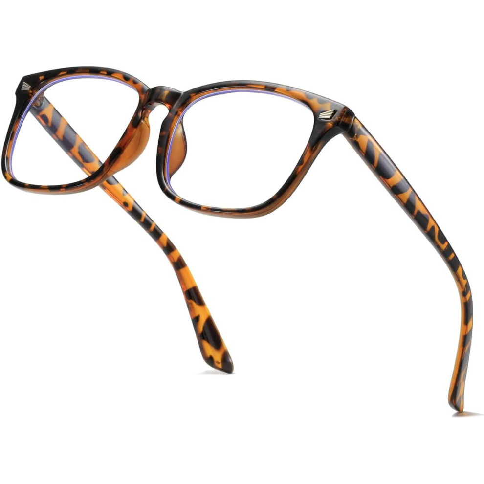 Unisex Stylish Square Non-Prescription Eyeglasses Clear Lens Glasses