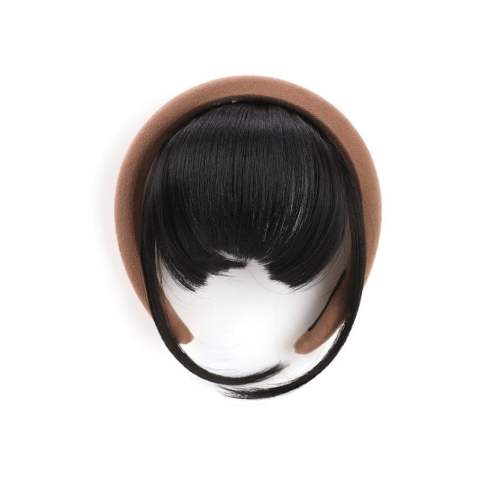 Unisex Detachable Headband Synthetic Fake Bangs Hair, Synthetic Wigs Headband Bangs