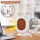 Mini Electric Heater with UK Plug – Compact Portable Warm 2