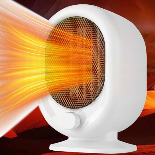 Mini Electric Heater with UK Plug – Compact Portable Warm 2