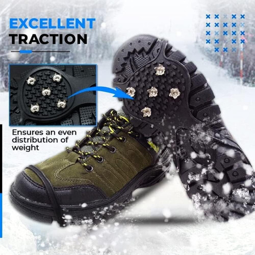 Universele antislip spikes voor ijs 1