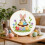 Hasen-Stickset für Anfänger mit Blumenmuster, 8 1
