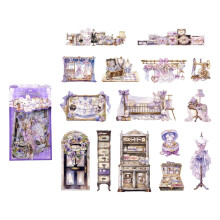 Dekorative PET-Aufkleber für Scrapbooking und Journaling