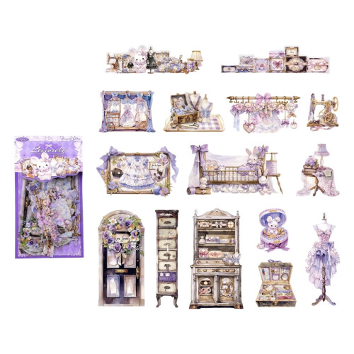 Διακοσμητικά αυτοκόλλητα PET για scrapbooking και ημερολόγιο