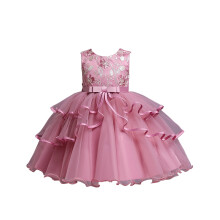 AWZXDE Piger Sommer Festkjole Blomsterprint Ærmeløs Butterfly Småbørn Baby Børn Forårsoutfit