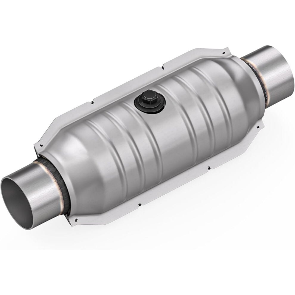 Universal Catalytic Converter 3 Inch With Heat Shield And 908436180245