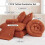 Burnt Orange Comforter Set Full Size 7-Piece 6