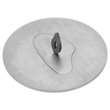 Abafador de velas em aço inoxidável, design de nuvem, pacote com 1 unidade