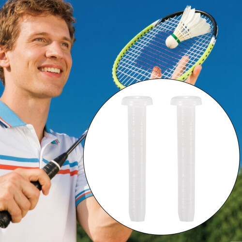 Inele de badminton, 100 buc. nailon transparent 2