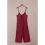 Dames casual jumpsuits rood S 6